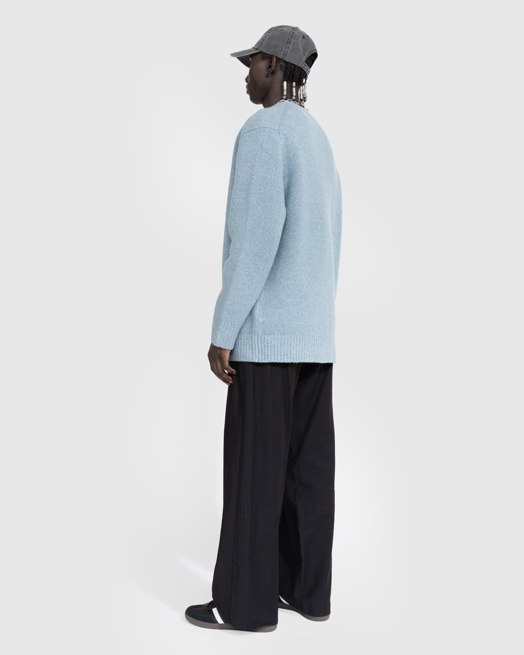 Acne studios crewneck cardigan clearance